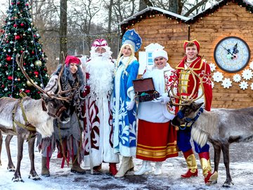 Воронежская усадьба Деда Мороза. Программа для малышей
