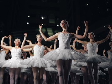 Открытый мастер-класс Анны Перковской с балетной труппой