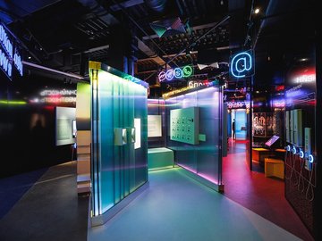 Экспозиция музея криптографии