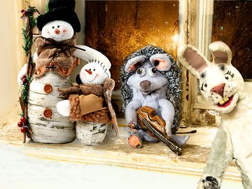 Ёжик и Снежная Царевна