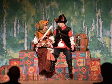 Теремок. Кот и лиса