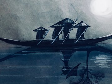 Джу и лунный Дракон