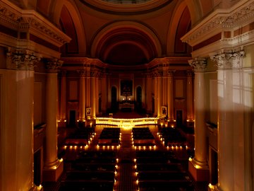 Киномузыка на органе при свечах