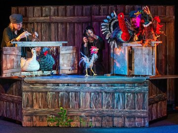 Храбрый петух по имени Али-Баба