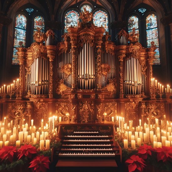 Орган при свечах
