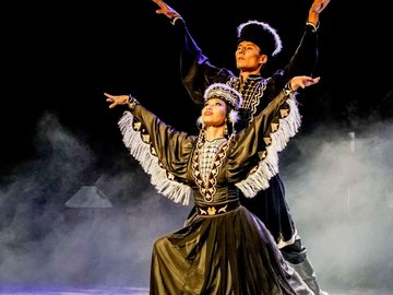 Ожившая легенда.  Театр танца Калмыкии «Ойраты»