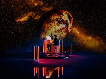 Орган в Планетарии. Рождество