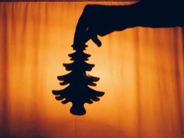 История ёлочки. Теневой мастер-класс
