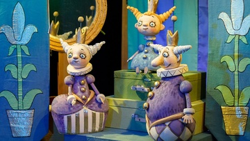 Сказка о капризной принцессе и короле лягушек