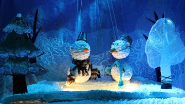 Солнышко и Снежные человечки