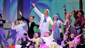 Голубой щенок