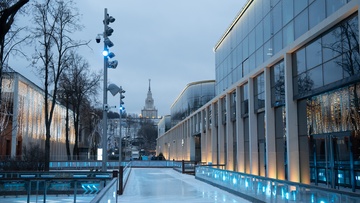 Мультимедийный каток в Лужниках