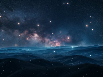 Звёздное небо осени