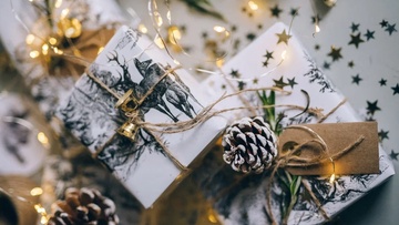 Поздравление от Деда Мороза + посещение парка