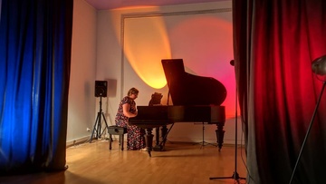 Онегинские вечера. Главы романа под рояль. Вечер третий: V. Именины и VI. Поединок. Деревня