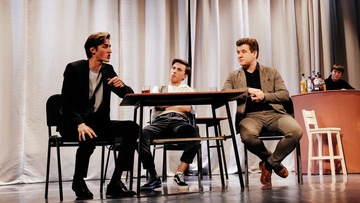 Мне чай и виски с колой