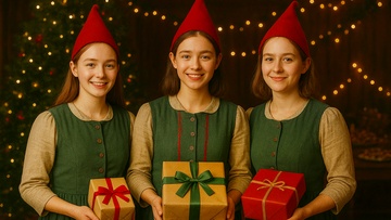 Новый год для детей. Легенда о Герде