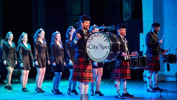 City Pipes. Ирландское шоу