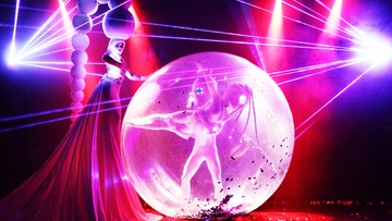 Лунозавр в космосе