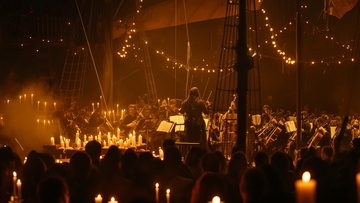 Оркестр CAGMO. Саундтреки Ханса Циммера при свечах