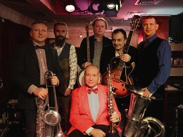 Джазовый бранч с Moscow Ragtime Band