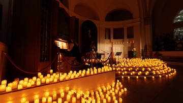 Новогодний органный концерт при свечах