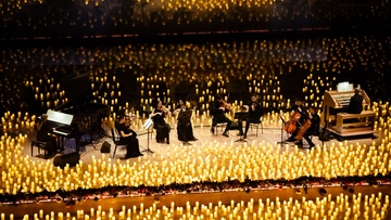 Lumos Concerts. Концерт при 1000 свечей. Письмо из Хогвартса