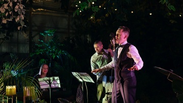 Магия свечей. Fly Me to the Moon. Джаз на луне в оранжерее