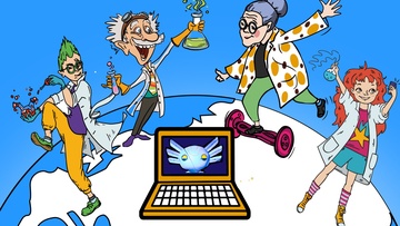 Учёная семейка и Искусственный интеллект!