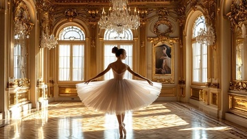 Балетные сцены во дворце. Экскурсия и концерт