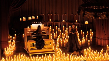 Киномузыка на органе при свечах