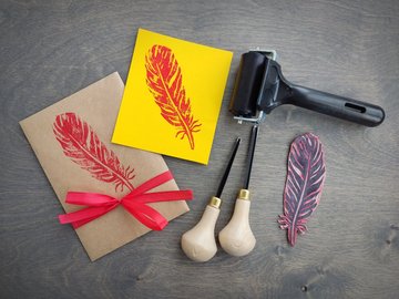 Очарование печати. Линогравюра