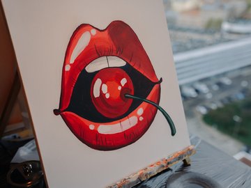 Арт-вечеринка Artvibes. Рисуем акрилом на холсте