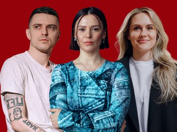 Рита Шимова, Ваня Дыба и Ксюша Мерняк