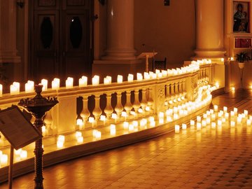 Шедевры мирового органа при свечах