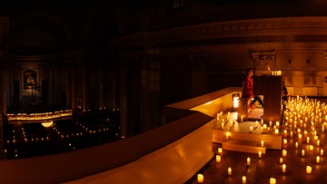 Шедевры мирового органа при свечах