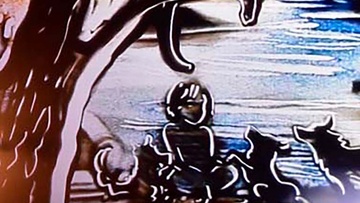 Сказка с органом и песочной анимацией. Маугли