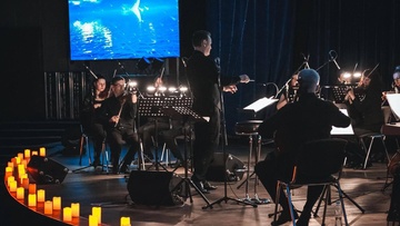 Вивальди. Времена года. Оркестр с роялем при свечах