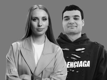 Вика Складчикова и Артём Винокур