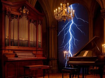 Рок-хиты на органе и клавесине при свечах. Богемный Петербург