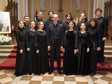 Григорианское Рождество. Хор и орган