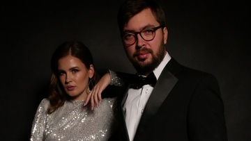 Константин Хазанович и Анастасия Сазонова