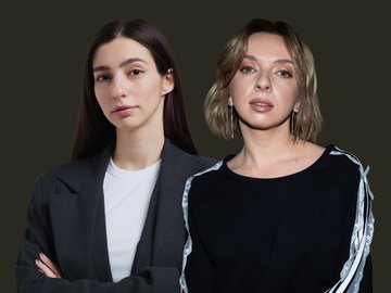 Катя Котофеева и Полина Газаль