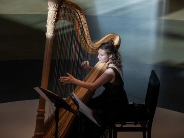 В созвучии с арфой