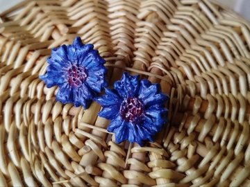 Сережки. Керамика с душой