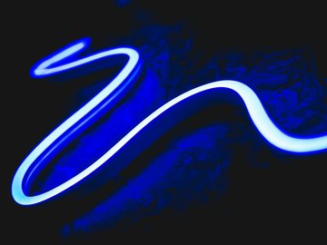 Неоновый свет, искусство декорации