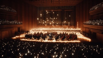 Оркестр CAGMO. Симфония  Имеджин Драгонс + Колдплей при свечах