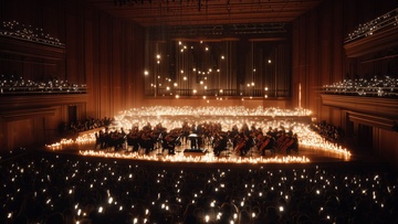 Оркестр CAGMO. Симфония  Имеджин Драгонс + Колдплей при свечах