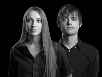 Ваня Усович и Вика Складчикова