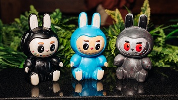 Арт-вечеринка Artvibes. Роспись игрушки Лабубу